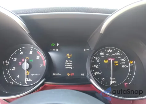 2020 Alfa Romeo Giulia Sport Rwd z USA, uszkodzony, nr VIN ZARFAMAN1L7625596